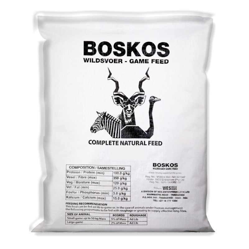 Boskos Game pellets 40kg